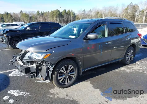 2018 Nissan Pathfinder S from USA, damaged, VIN 5N1DR2MM2JC659743